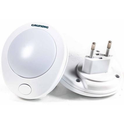 Grundig 121 - KÉSZLEt 2x LED éjjeli fény konnektorba 1xLED/230V