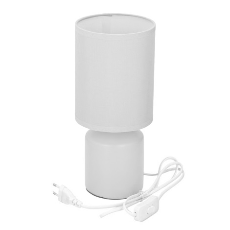 Grundig - Asztali lámpa 1xE27/40W/230V fehér