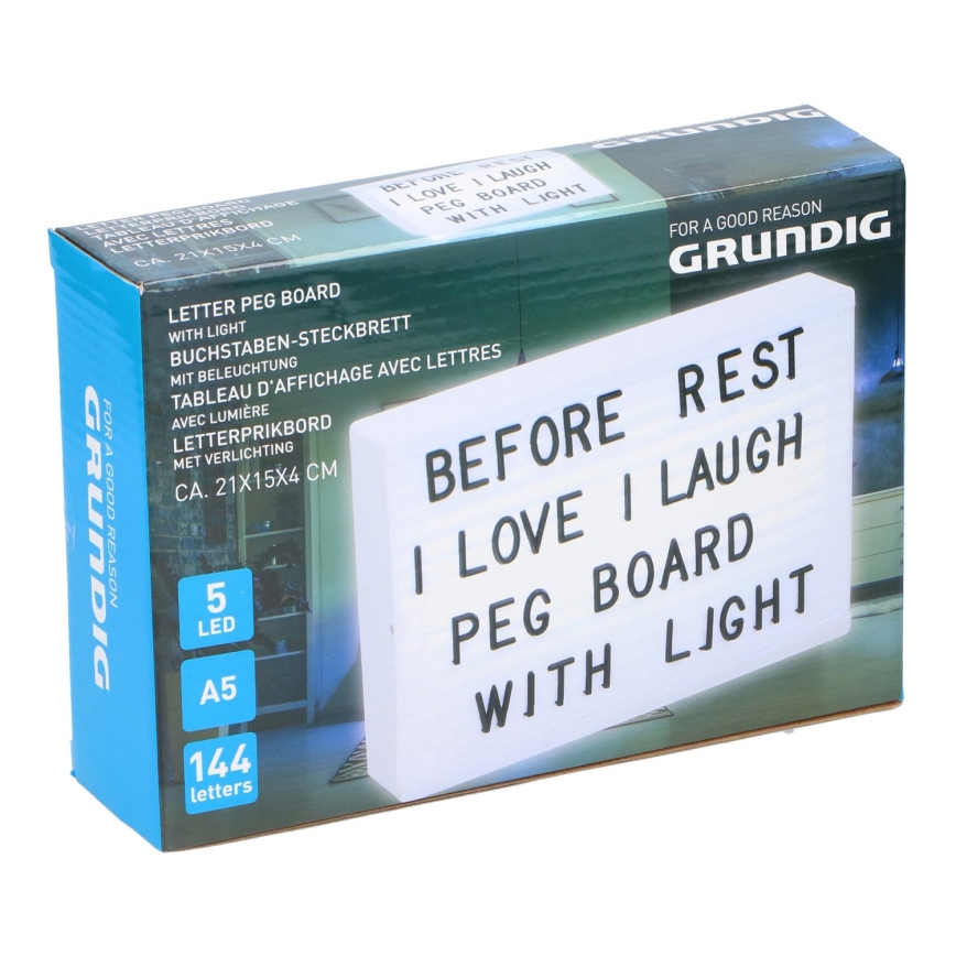 Grundig - LED Dekoráció LED/4xAA