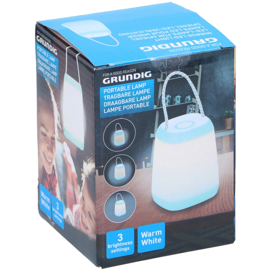 Grundig - LED Dimmelhető hordozható lámpa LED/3xAA