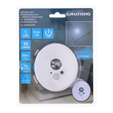 Grundig - LED irányfény érzékelővel 1xLED/3xAAA