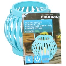 Grundig - LED Lucerna LED/1xCR2032 kék