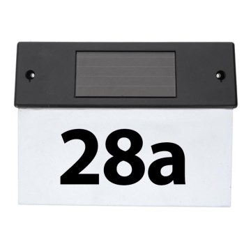 Grundig - LED napelemes házszám LED/1,2V 600 mAh IP44