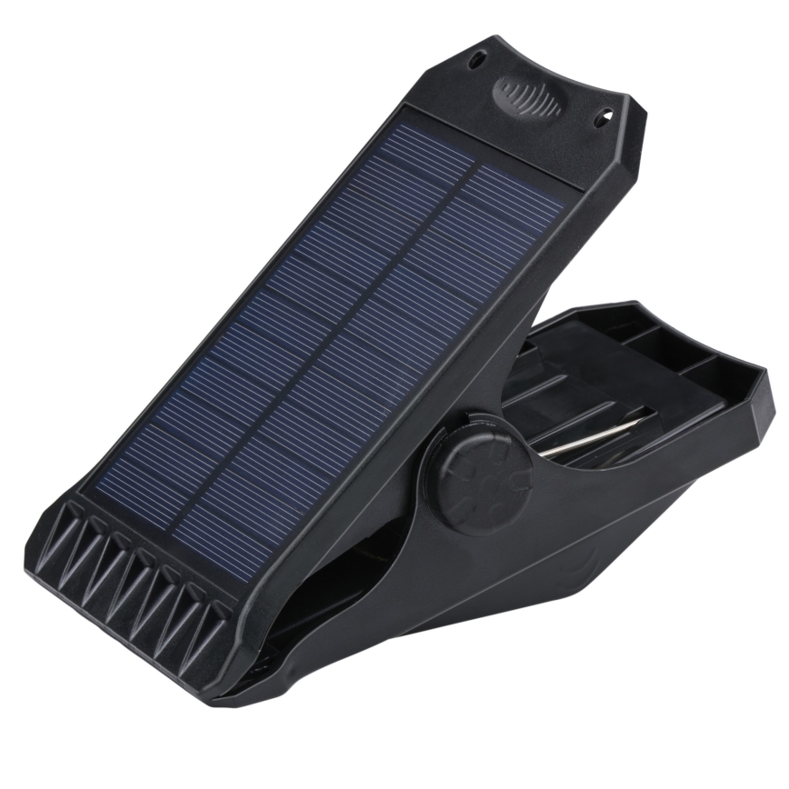 Grundig - LED napelemes lámpa mozgás- és alkonyatérzékelővel CLIP-ON LED/9W/3,7V 1500 mAh IP44