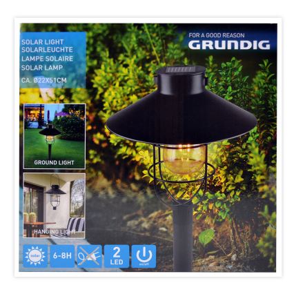 Grundig - LED napelemes lámpa LED/1,2V 600 mAh