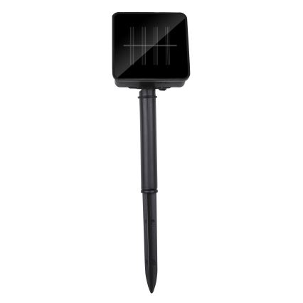 Grundig - LED napelemes fényfüzér 50xLED/8 funkció 6,9 m meleg fehér 600 mAh