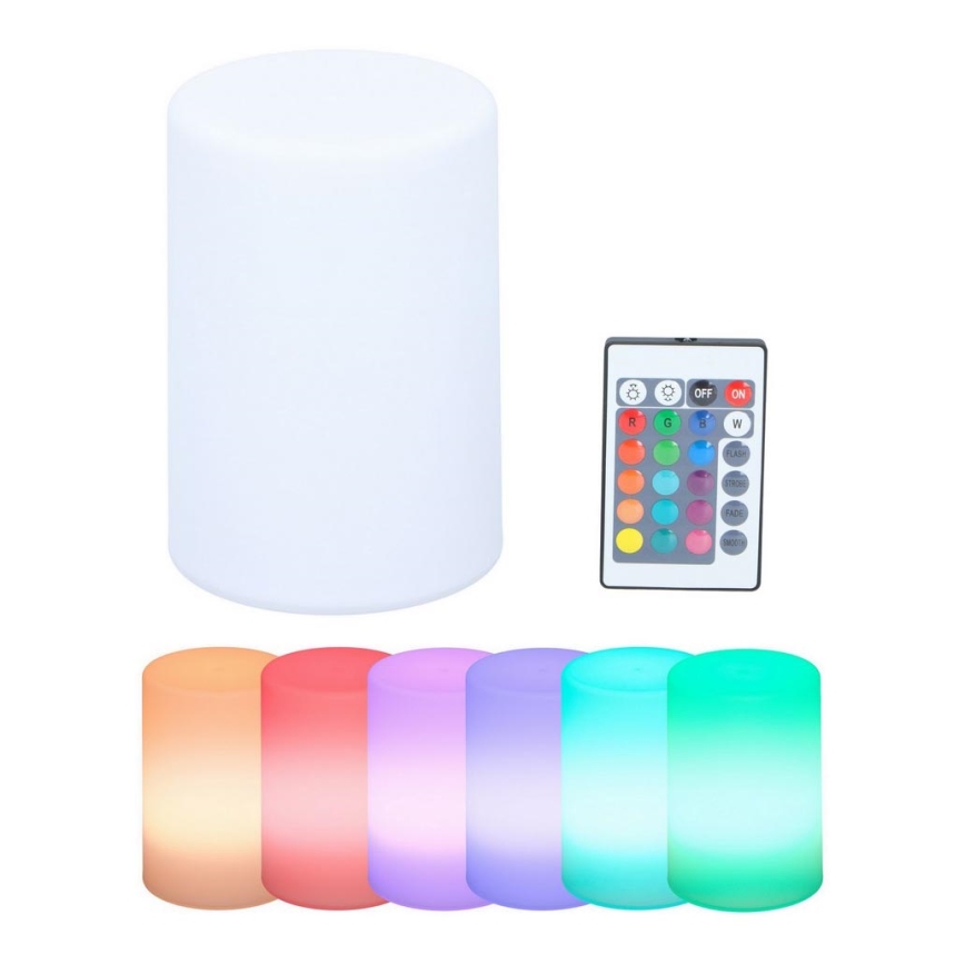 Grundig - LED RGB Dimmelhető asztali lámpa LED/3xAAA + távirányító