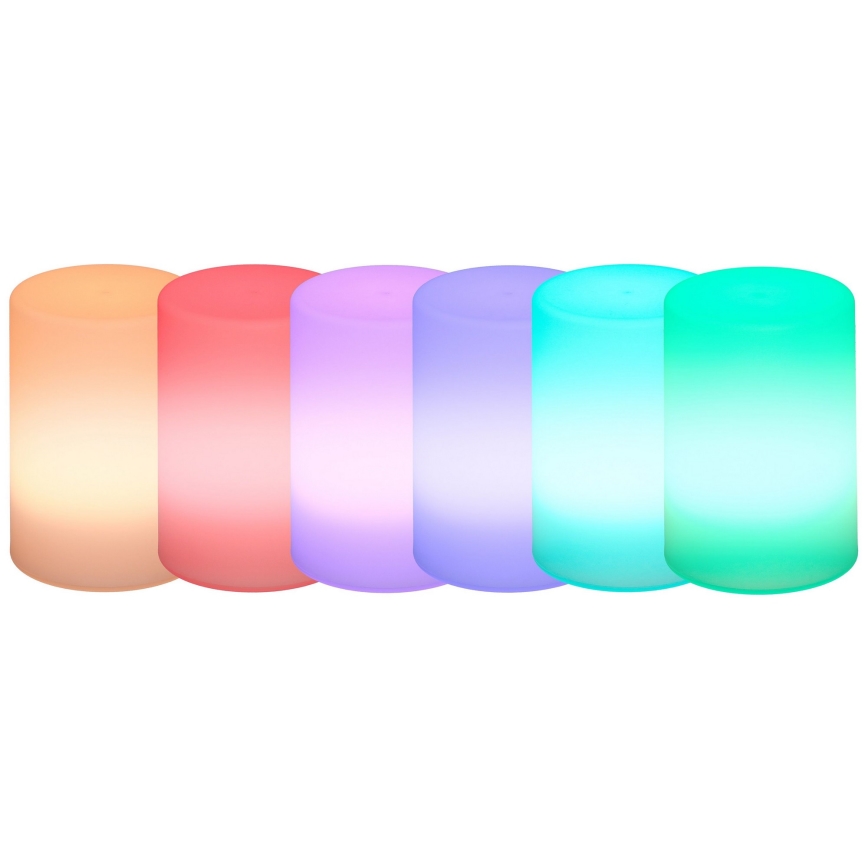 Grundig - LED RGB Dimmelhető asztali lámpa LED/3xAAA + távirányító