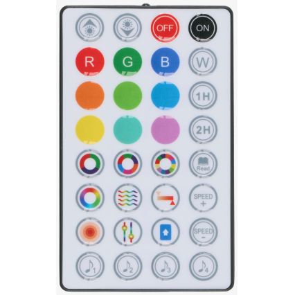 Grundig - LED RGB Fényerőszabályozható állólámpa 2 az 1-ben LED/230V + távirányítóval
