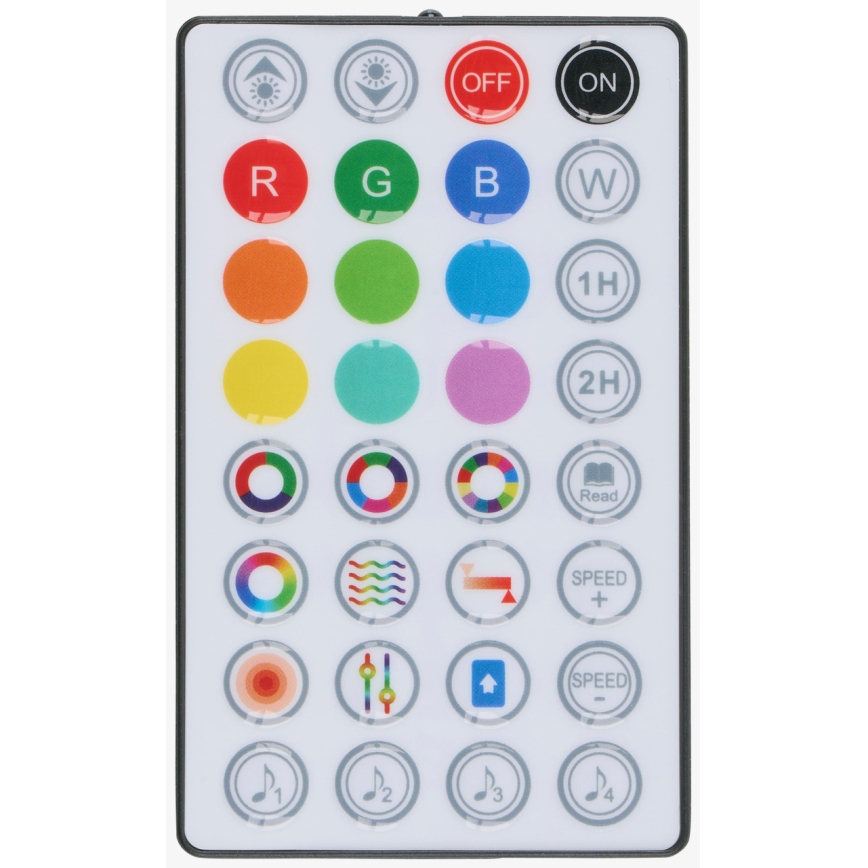 Grundig - LED RGB Fényerőszabályozható állólámpa 2 az 1-ben LED/230V + távirányítóval