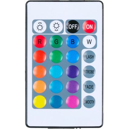 Grundig - LED RGBW dimmelhető asztali lámpa LED/0,7W/5V fekete + távirányító
