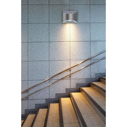 Grundig - LED Szolár fali lámpa érzékelővel LED/1,2V