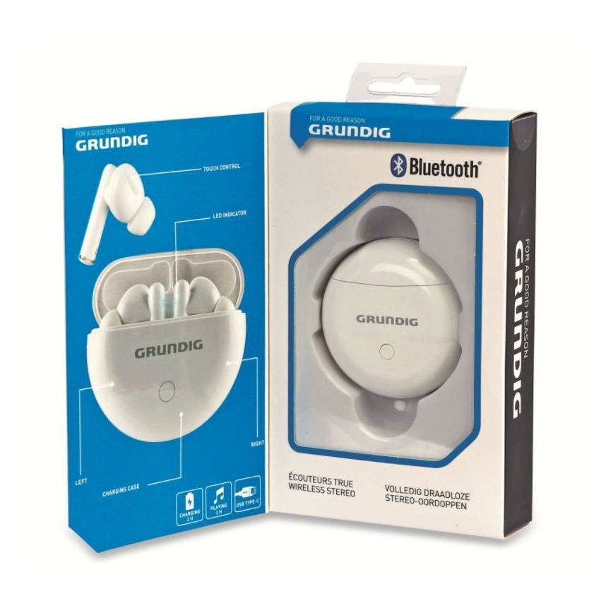 Grundig - Vezeték nélküli fülhallgató Bluetooth