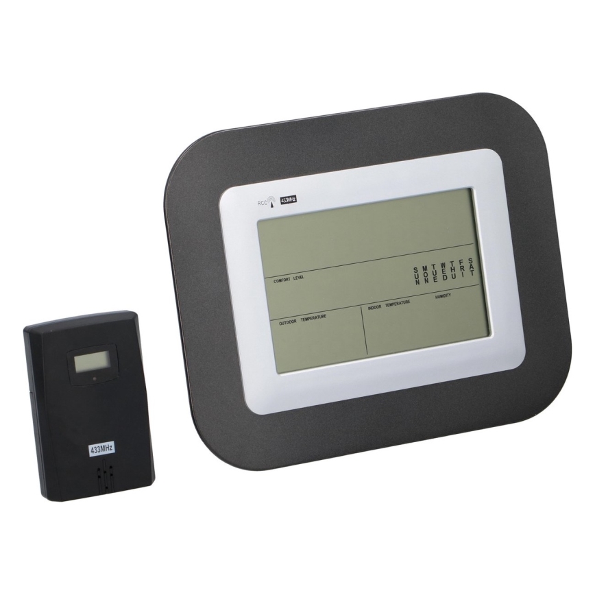 Grundig - Vezeték nélküli időjárás állomás 4xAAA