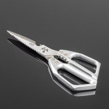 Gudaro - baromfiolló SHOGUN 23,3 cm ezüst