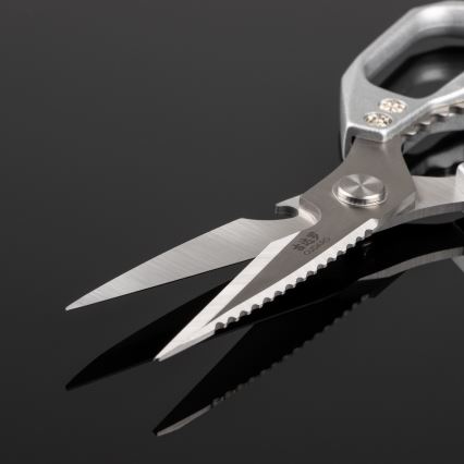 Gudaro - baromfiolló SHOGUN 23,3 cm ezüst