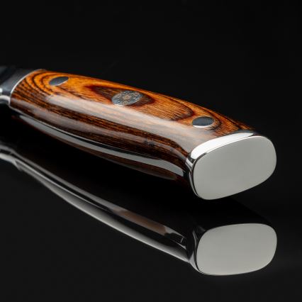 Gudaro - Damaszk Santoku konyhakés FENG 7,5, 67 rétegű acél, hossza 18 cm