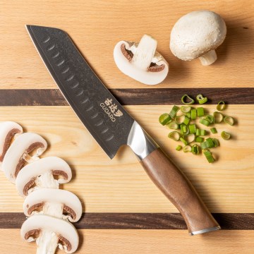 Gudaro - Damaszkuszi Santoku konyhakés TAKUMI 7