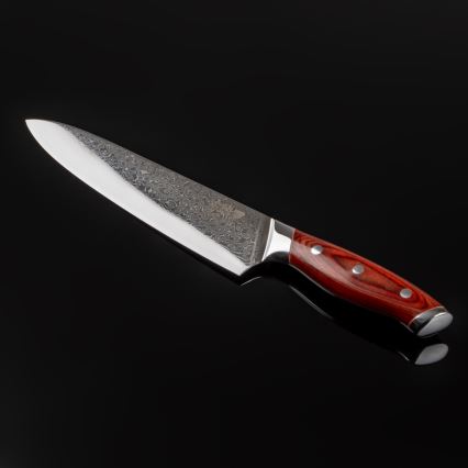 Gudaro - Damaszkuszi séfkés KENSHO 8, 67 rétegű acélból, hossza 20 cm