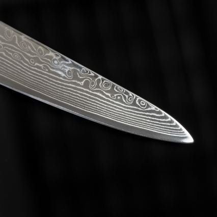 Gudaro - Damaszkuszi univerzális konyhakés SHIRO 5, 67 rétegű acélból, hossza 12,5 cm