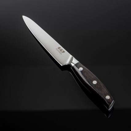 Gudaro - Damaszkuszi univerzális konyhakés SHIRO 5, 67 rétegű acélból, hossza 12,5 cm