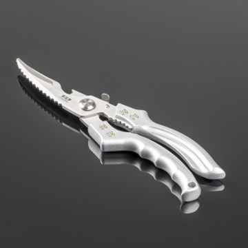 Gudaro - NOBURU baromfivágó olló, 24,5 cm, ezüst