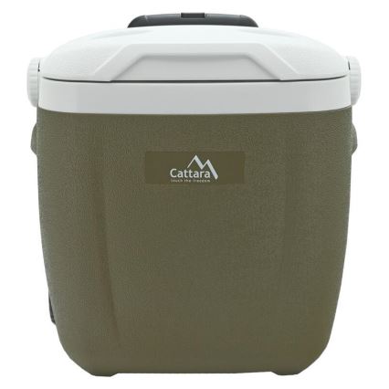 Gurulós hűtőláda 16 l, zöld