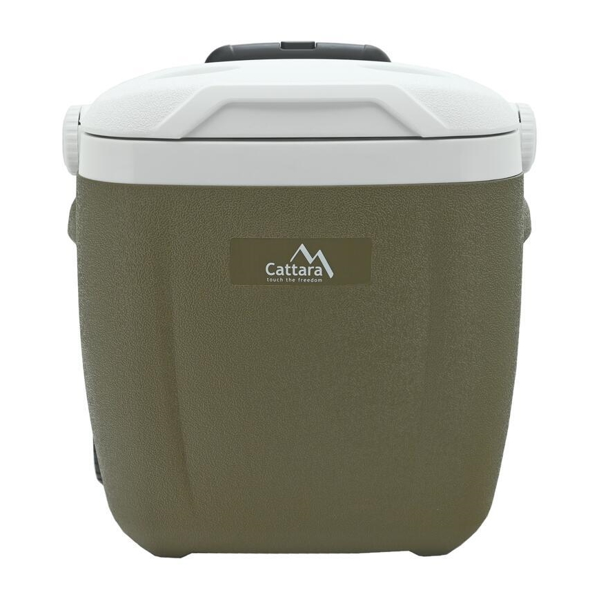 Gurulós hűtőláda 16 l, zöld