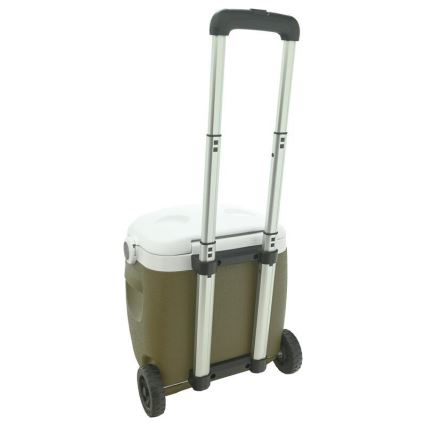 Gurulós hűtőláda 16 l, zöld