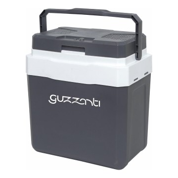 Guzzanti GZ 26B - Hordozható autóhűtő 26 l 57W/12V/230V szürke