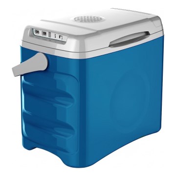 Guzzanti GZ 30BW - Hordozható autóhűtő 29 l 65W/12V/230V kék