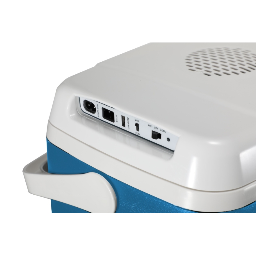 Guzzanti GZ 30BW - Hordozható autóhűtő 29 l 65W/12V/230V kék