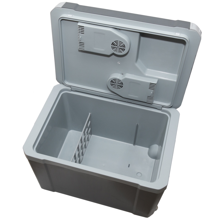 Guzzanti GZ 48GR - Hordozható autós hűtőláda 48 l 58 W/12 V/230 V szürke
