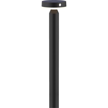 LED napelemes lámpa érzékelővel GWINEA LED/4,5W/3,7V 2000 mAh 50 cm IP44 fekete