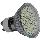 GXLZ110 - LED38 SMD LED-es izzó GU10/4W