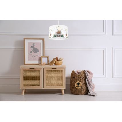 Gyerek csillár BEARS 1xE27/60W/230V