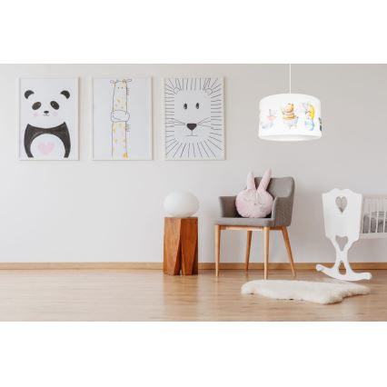 Gyerek csillár CIRCUS 1xE27/60W/230V