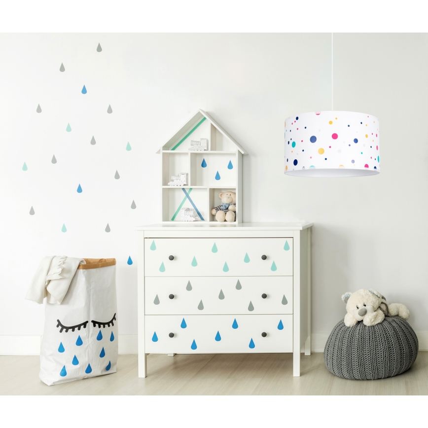 Gyerek csillár DRUKI 1xE27/60W/230V