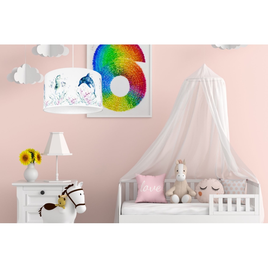 Gyerek csillár OCEAN 1xE27/60W/230V