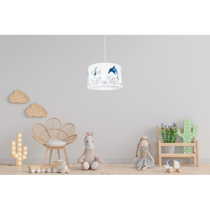 Gyerek csillár OCEAN 1xE27/60W/230V