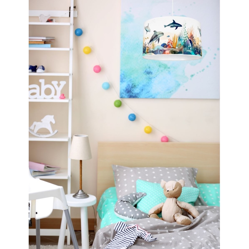 Gyerek csillár OCEAN 1xE27/60W/230V