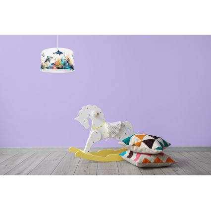 Gyerek csillár OCEAN 1xE27/60W/230V