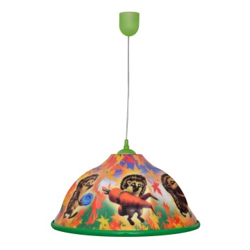 Gyerek csillár zsinóron HEDGEHOG 1xE27/15W/230V