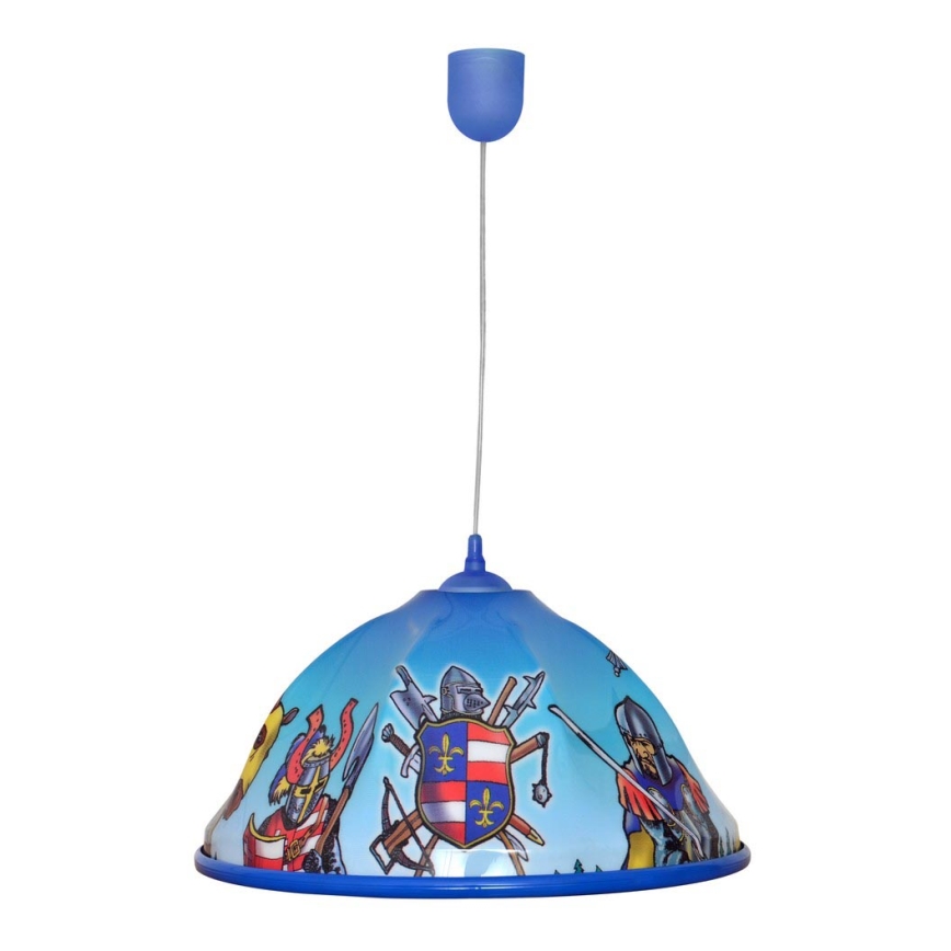 Gyerek csillár zsinóron KNIGHT 1xE27/15W/230V