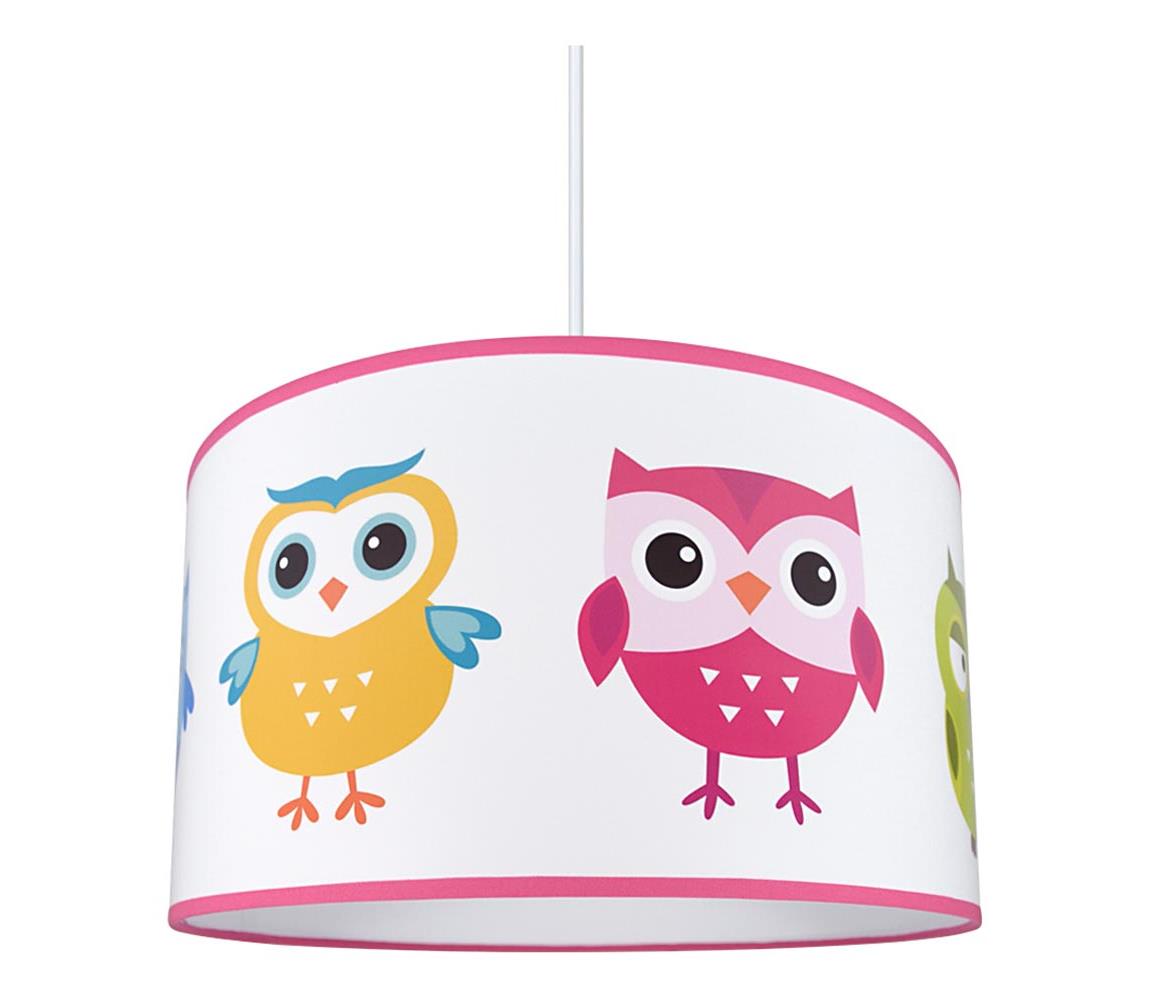 Gyerek csillár zsinóron OWLS 1xE27/60W/230V 9042