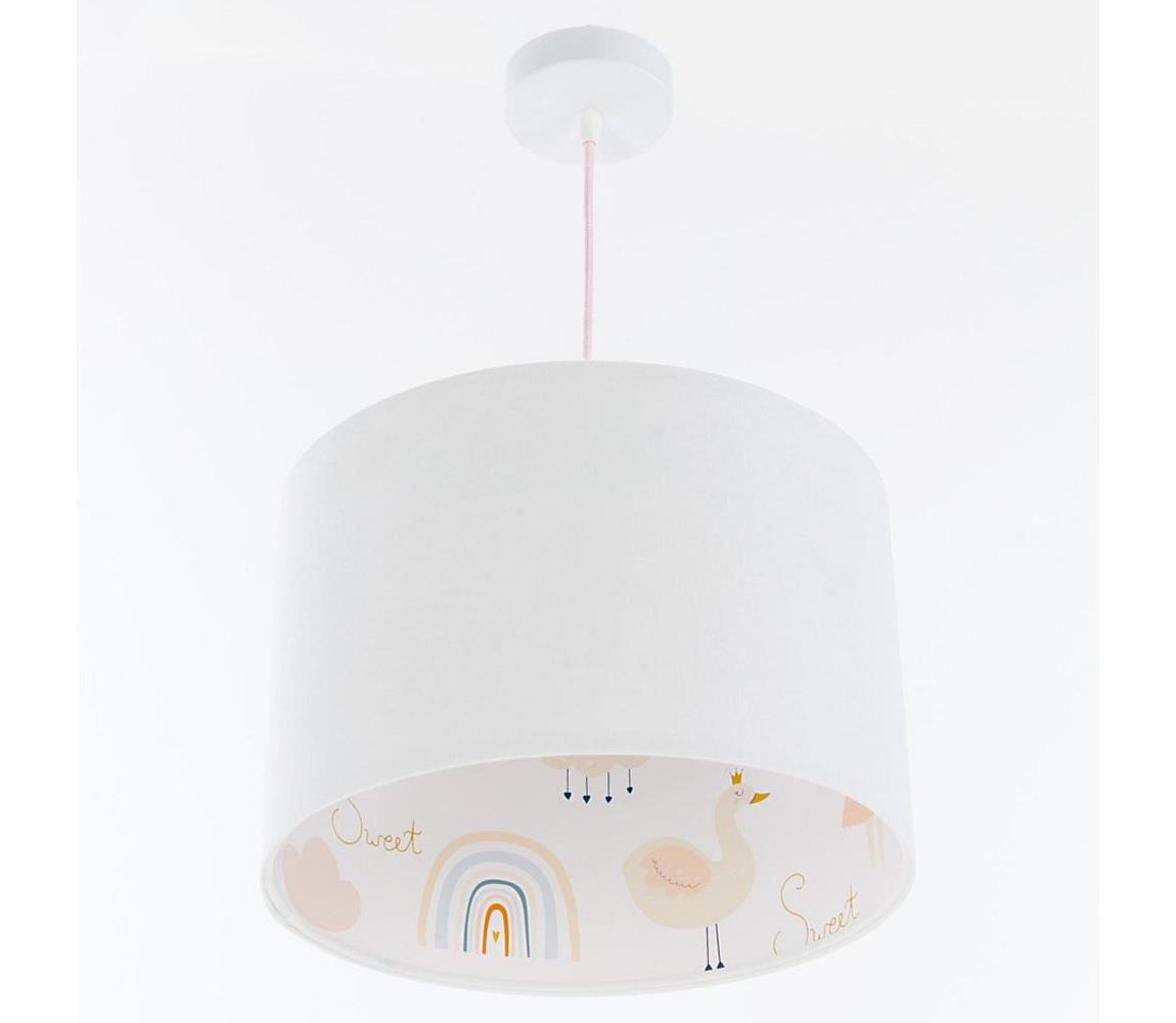 Gyerek csillár zsinóron SWEET DREAMS 1xE27/60W/230V átm. 30 cm 030