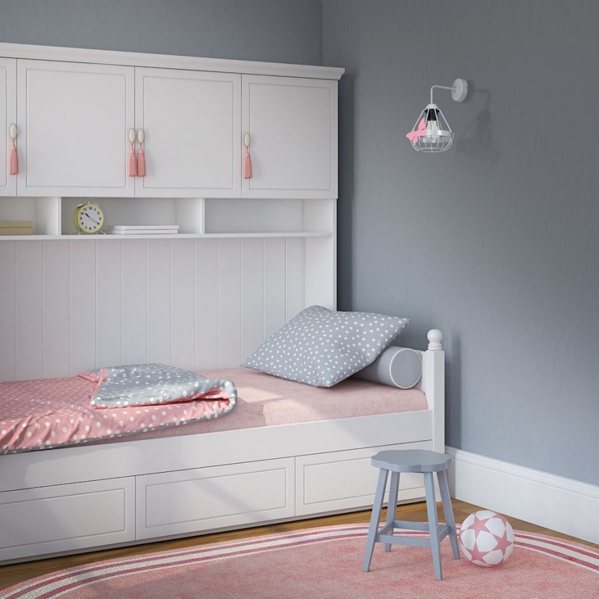 Gyerek fali lámpa  KAGO 1xE27/60W/230V szürke