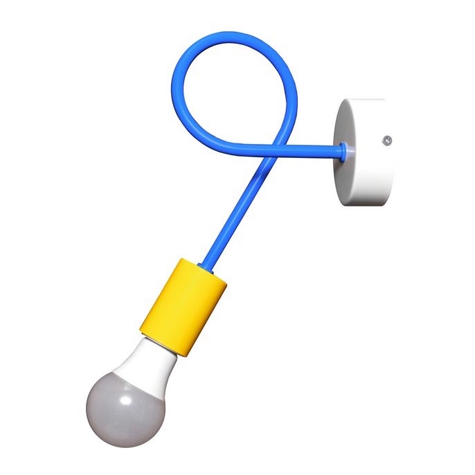 Gyerek fali lámpa OXFORD 1xE27/15W/230V sárga