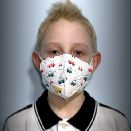 Gyerek maszk FFP2 NR Kids autós 1db