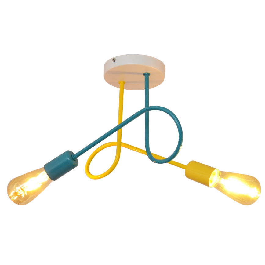 Gyerek mennyezeti lámpa OXFORD 2xE27/15W/230V